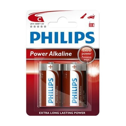 Pila PHILIPS Alcalina LR14 /C