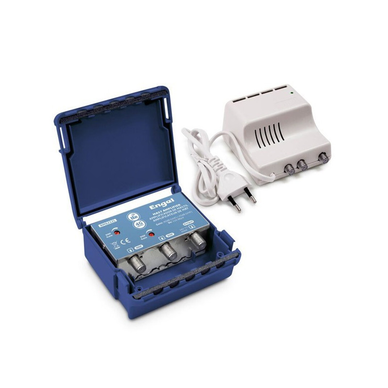 Kit amplificador mastil am6212 + fuente al6121 lte-anti 4g