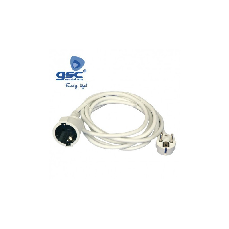 Prolongador blanco 3m 3500W