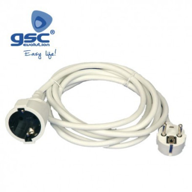 Prolongador blanco 3m 3500W