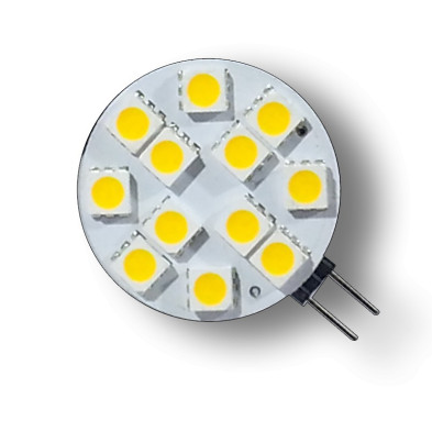 LED Spotlight 2.5W 12V G4 SMD5050 Conexión lateral (2 unidades)