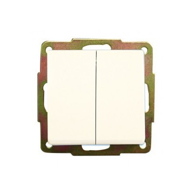Doble interruptor de empotrar Gamma