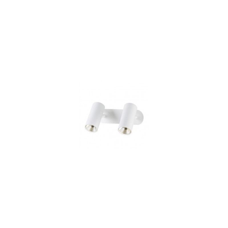 Aplique de techo GU10 doble Blanco
