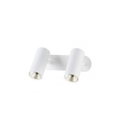 Aplique de techo GU10 doble Blanco