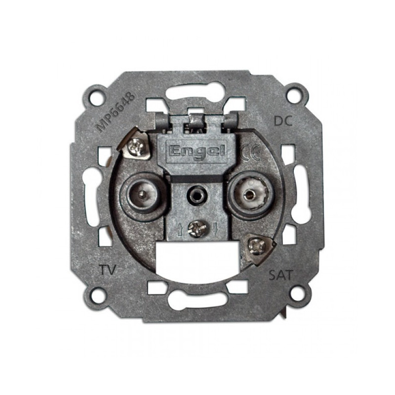 Toma final TV - toma Única 1dB - paso DC