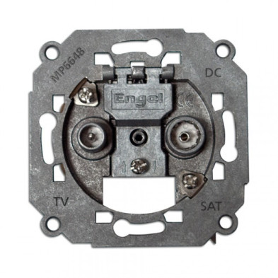 Toma final TV - toma Única 1dB - paso DC