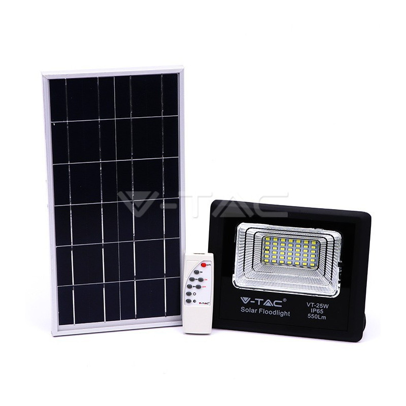 Proyector LED solar 12W V-TAC