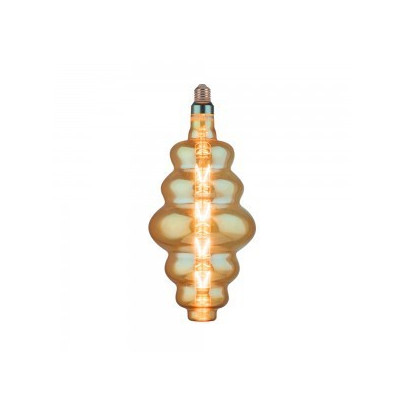 LED Bulb - 8W E27 G165 With Grey Smoky 2200K