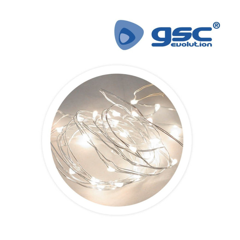 Guirnalda alambre LED 5M