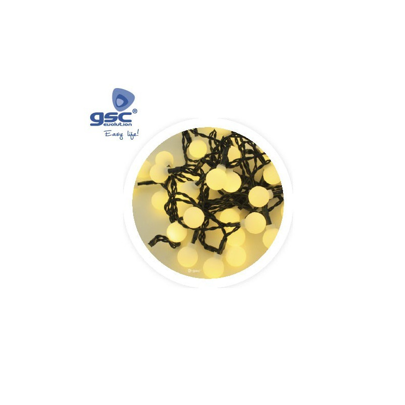 Guirnalda LED de bombillas 4M