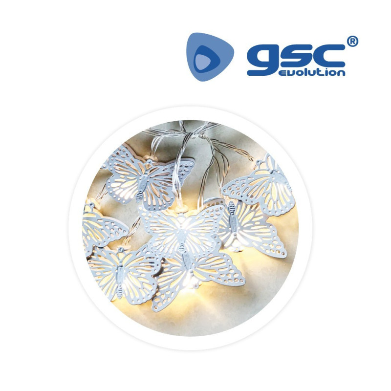 Mariposas blancas 2700-3000K 2M