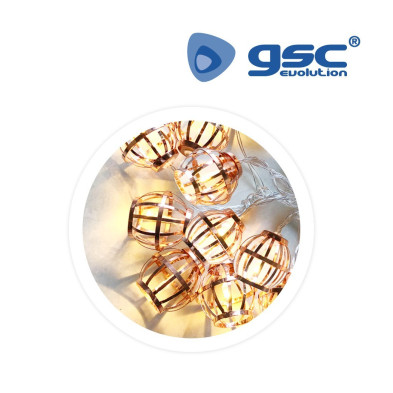 Farolillos de cobre 2700-3000K 2M