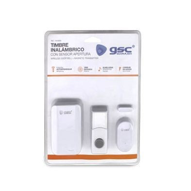 Timbre inalámbrico enchufable.