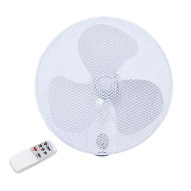 Ventilador pared 43cm 40W con mando