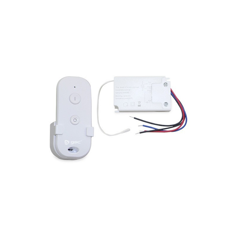 Controlador RF RGB y mando