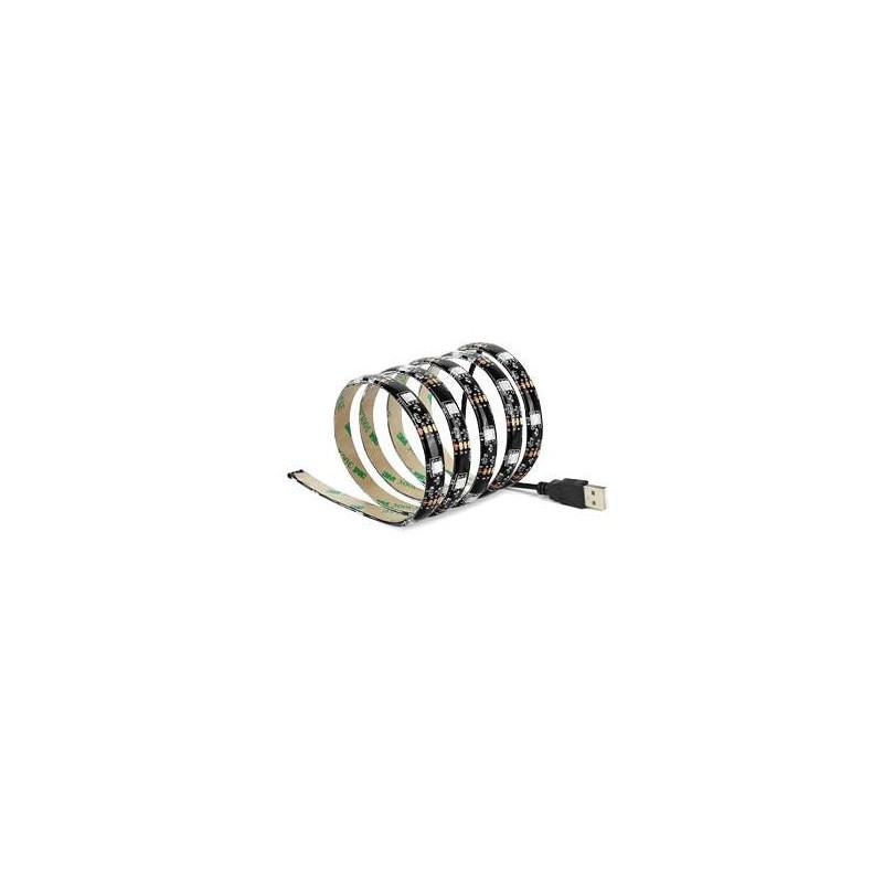 Tira de LED USB 1m para TV