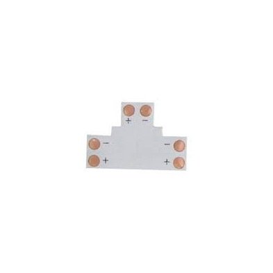 Conector para Tira Led RGB Monocolor en L soldable