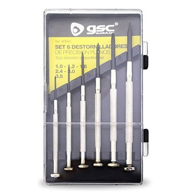 Juego de 6 destornilladores
