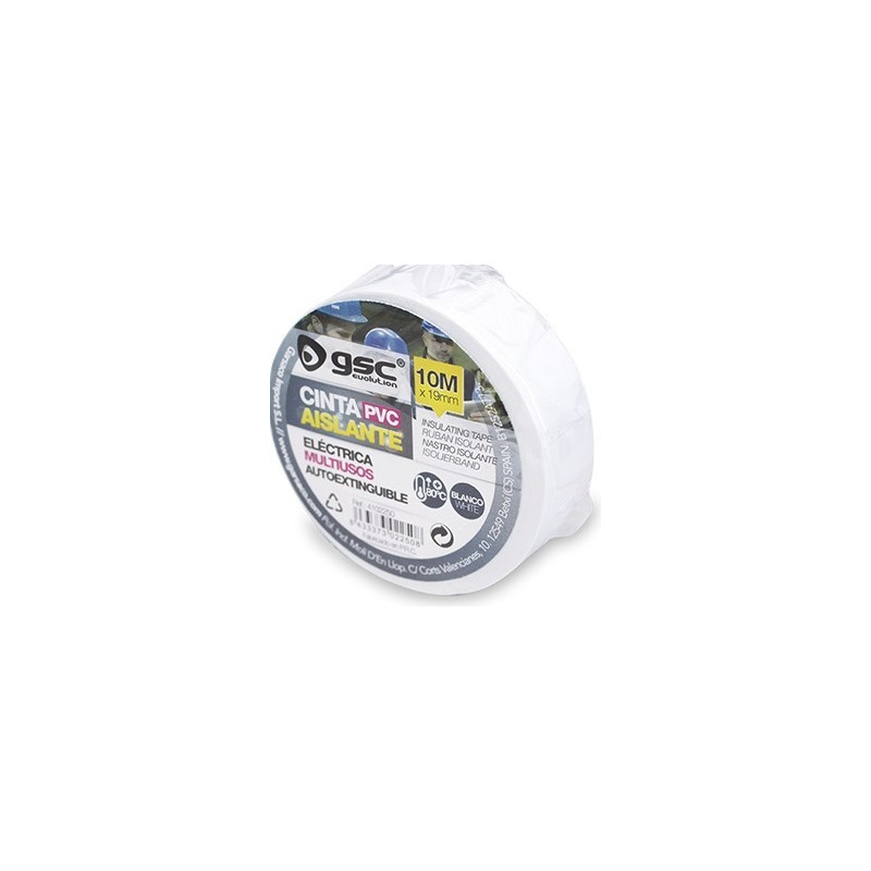 Cinta aislante eléctrica PVC 19mm