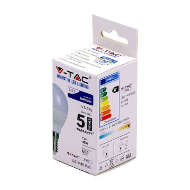 Bombilla LED 7W E14 P45