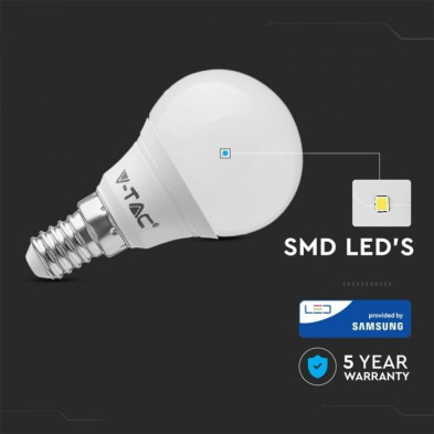 Bombilla LED 7W E14 P45