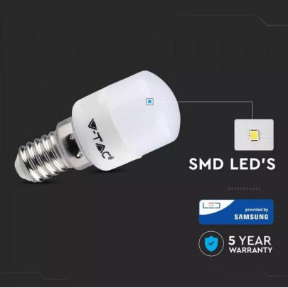Bombilla Pebetera LED 2W E14 Frigorificos