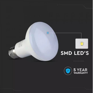 Bombilla LED 10W E27 R80