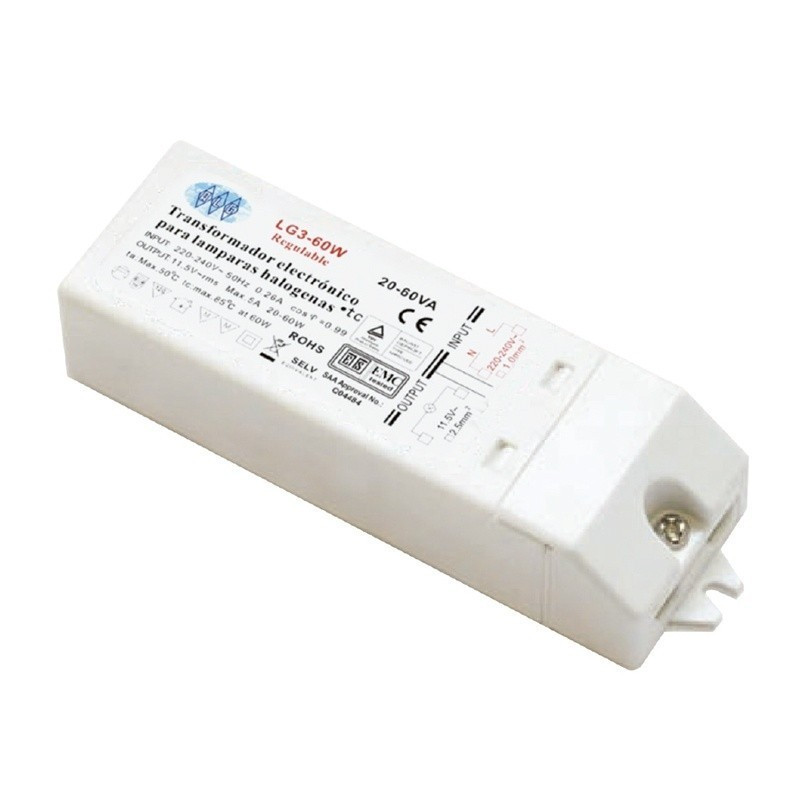 Transformador Bombillas LED GU5.3 7W