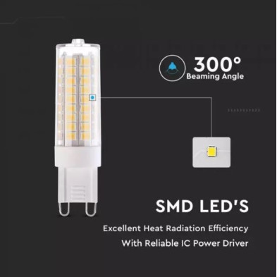 Bombilla G9 LED 5W