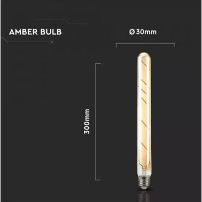 Bombilla LED tubular E27 5W
