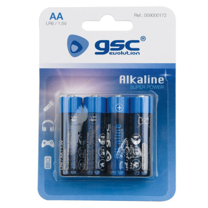 Pila GSC Alcalina LR06 AA