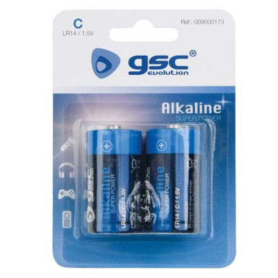 Pila GSC Alcalina LR14 C