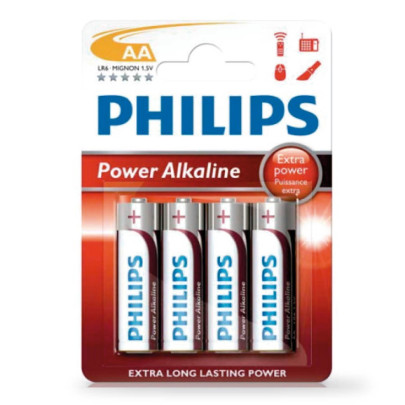 Pila PHILIPS Alcalina LR06 AA