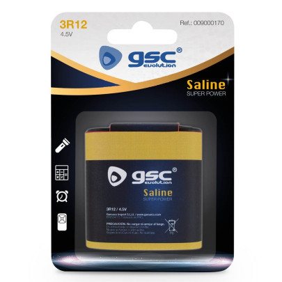 Pila GSC Alcalina 3R12 /4.5V
