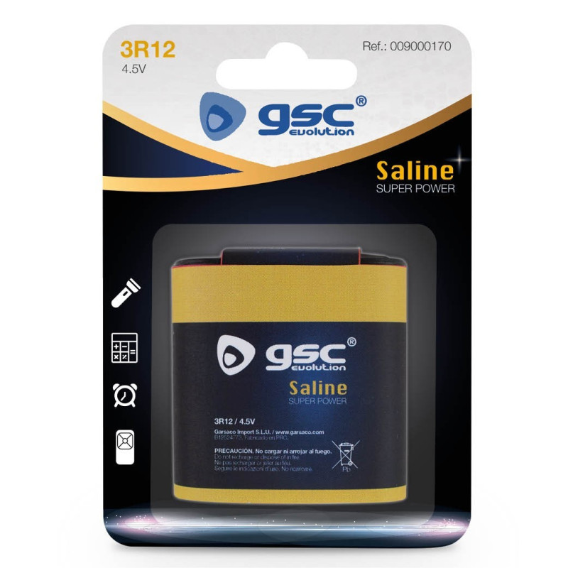 Pila GSC Alcalina 3R12 /4.5V