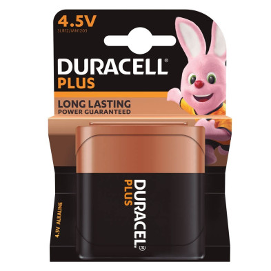 Pila Duracell Alcalina plus 3R12/ 4,5V