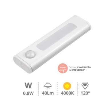 Luz de noche LED con interruptor
