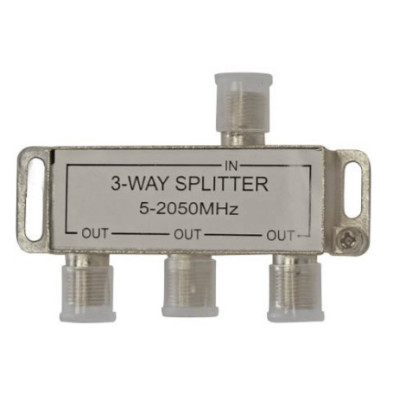 Distribuidor Estándar 2 vias 4-2400Mhz PASO DC