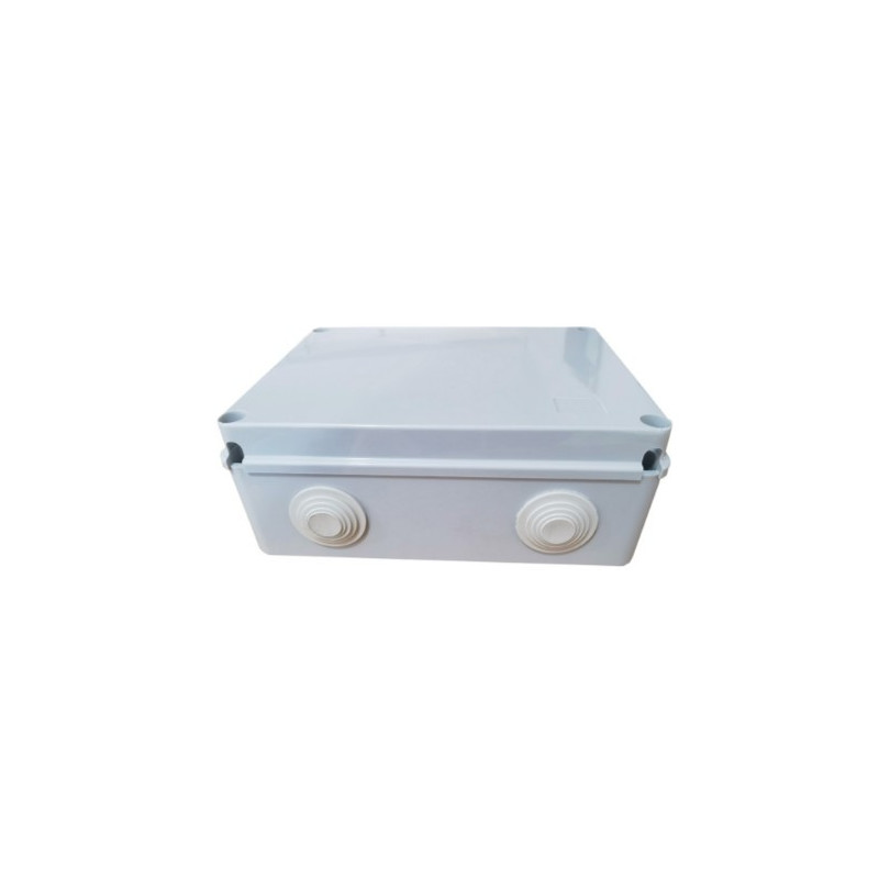 Caja conexión cuadrada 300x220x120mm IP55 Gris