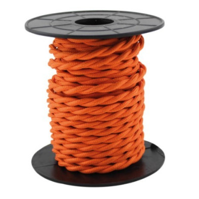 Cable textil trenzado