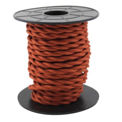 SnakeBis Twisted Cableado Con Portalámparas Y Cable Textil Trenzado TN06 – Creative Cables