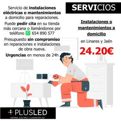Visita Servicio Técnico a Domicilio en Jaén