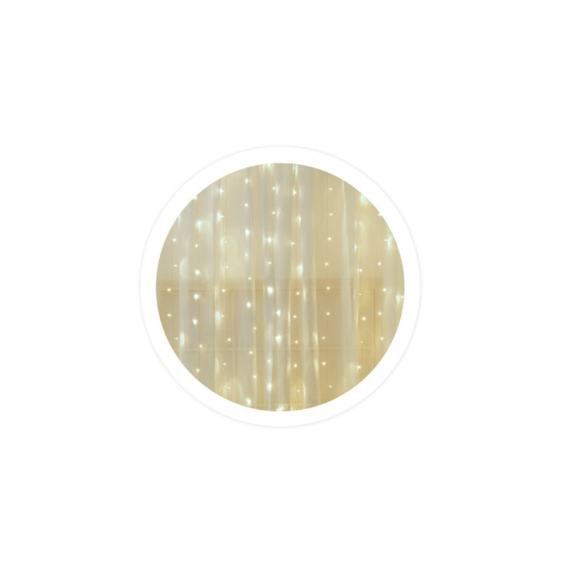 Cortina LED luminosa 2x1M
