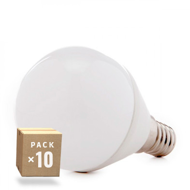 Pack 10 bombillas LED 6W E14 P45 Libertina
