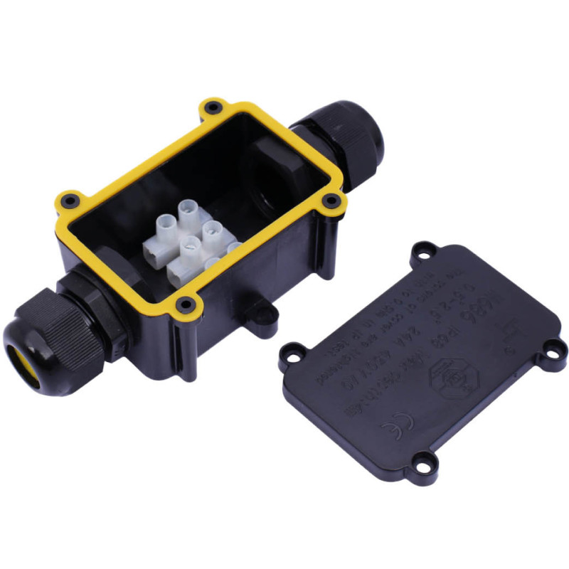 copia de Caja conexion estanca Y + regleta IP68