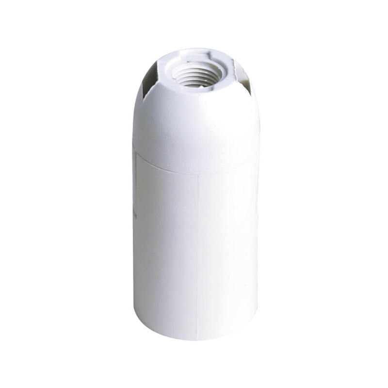 Portalámparas termoplástico liso E14