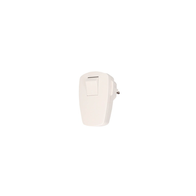 Clavija bipolar con interruptor
