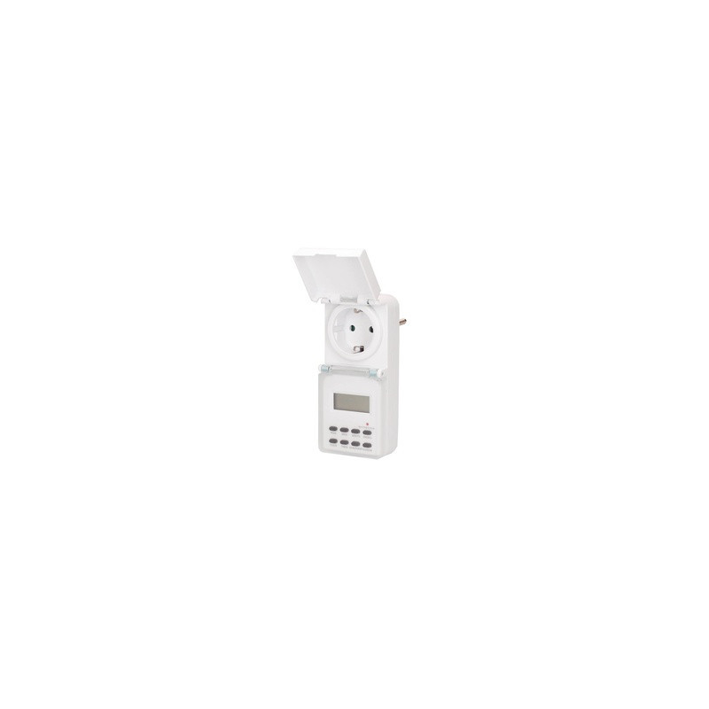 Temporizador digital para exterior IP44