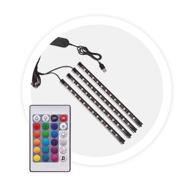 KIT de Tira LED inteligente coche