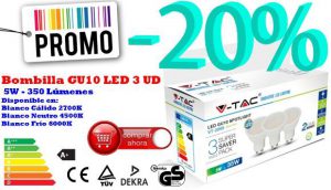 Gu10 5w V-tac